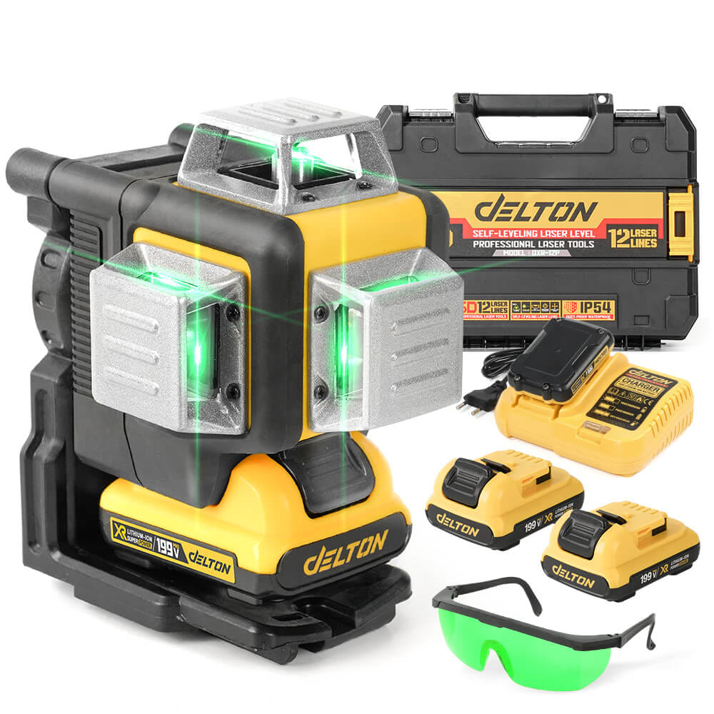 เครื่องวัดระดับเลเซอร์ DELTON รุ่น DXR-12P 3 มิติ 12 แกน 360 องศา_8